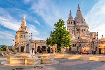 Acrylglasbilder Budapest Fisherman's Bastion - Budapest - Hungary  © Noppasinw