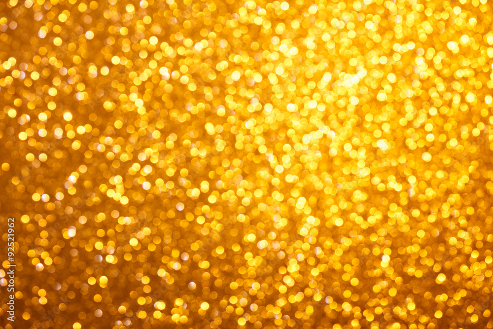 Small warm bright golden lights bokeh background Small warm bright golden lights bokeh background