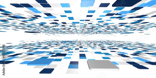 Abstract tiles background