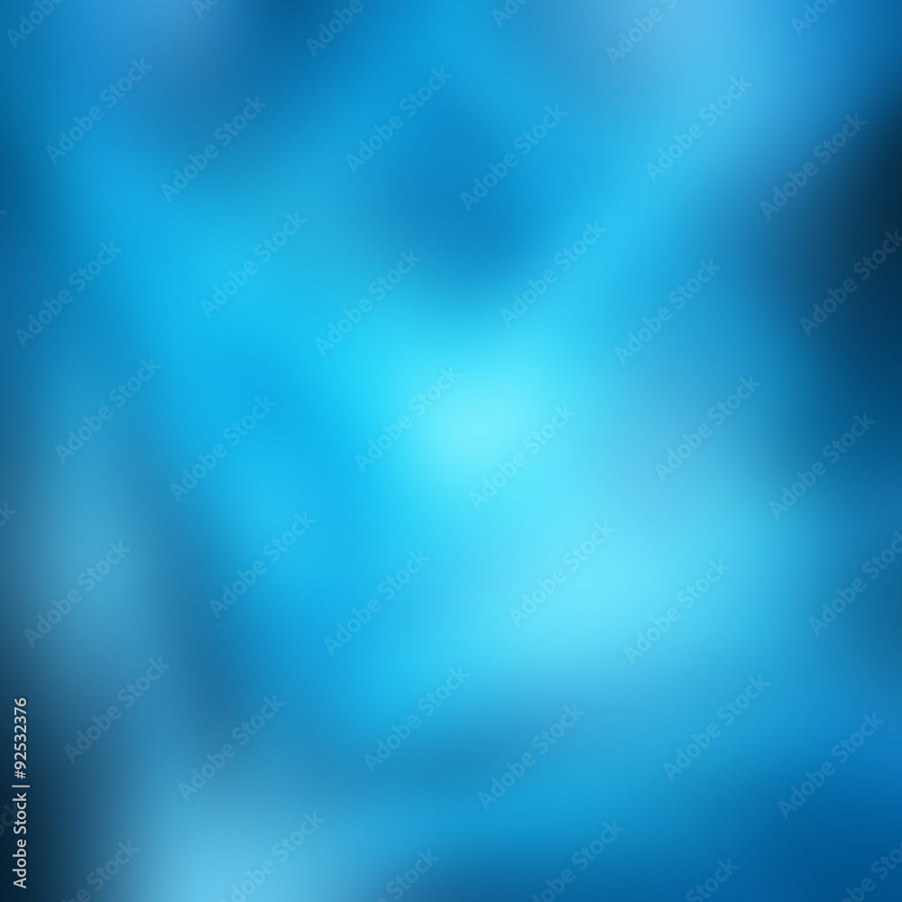 blue blur abstract background