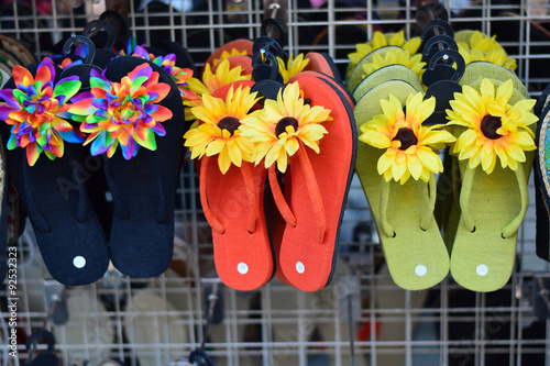 Hawaii Floral Slippers