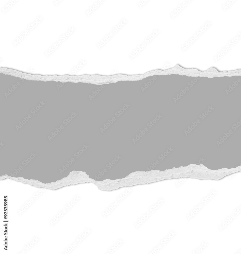 Ripped paper with free space for text Ripped paper with free space for text