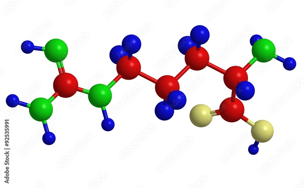 Molecular structure of arginine Molecular structure of arginine