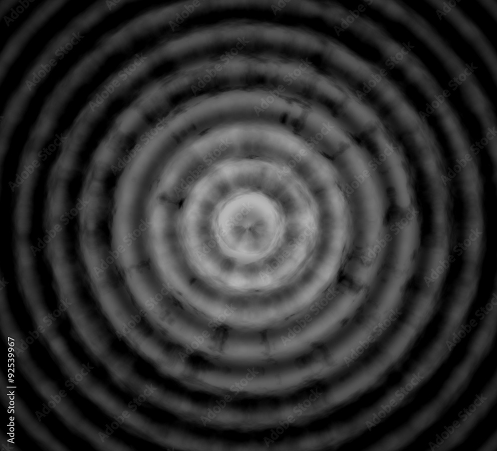 Obraz premium Abstract black gray background with concentric circles