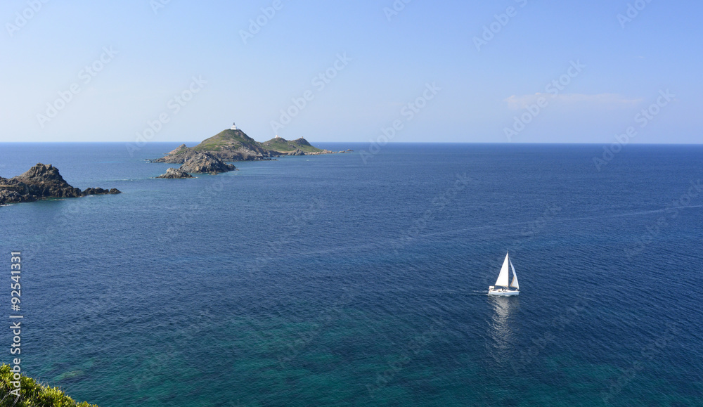 Fototapeta premium Archipel des Sanguinaires