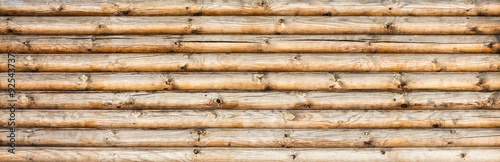 wooden logs wall texture background