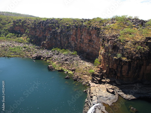 mitchell falls, kimberley, west australia photo