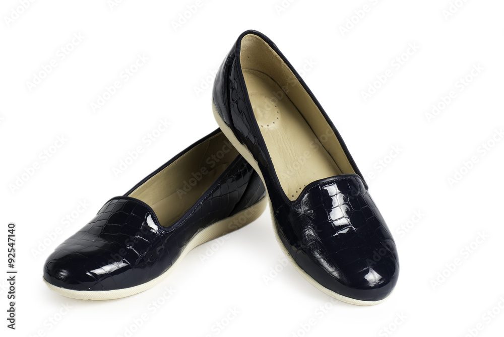 Woman shoes isolated on a white background Woman shoes isolated on a white background