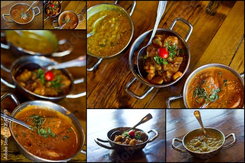 Indian Cuisine Collage photo