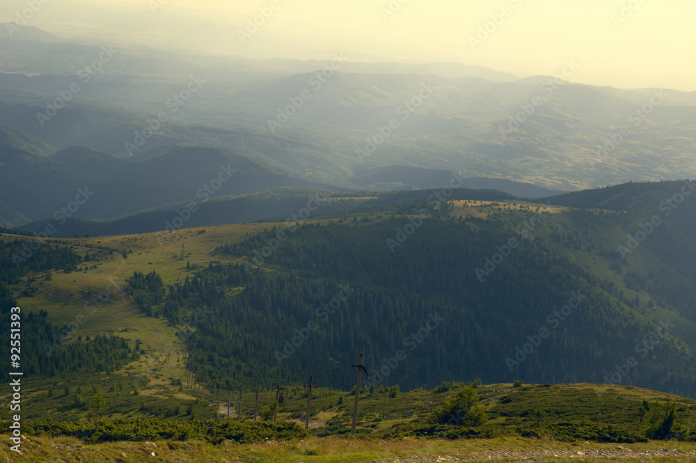 Naklejka premium Panorama View