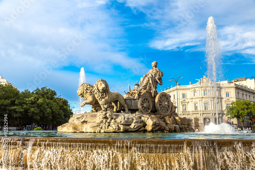 Cibeles fountain in Madrid