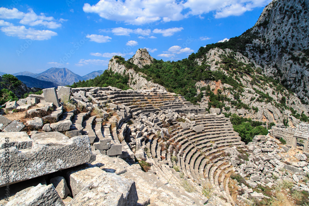 Obraz premium Termessos Amphitheater