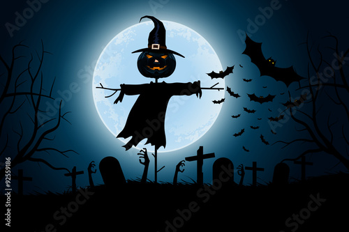 Halloween Zombie Party Poster