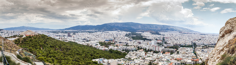 Panorama View of Athens