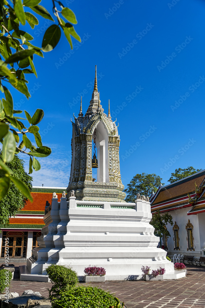 Wat pho is the beautiful temple in Bangkok, Thailand. Wat pho is the beautiful temple in Bangkok, Thailand.