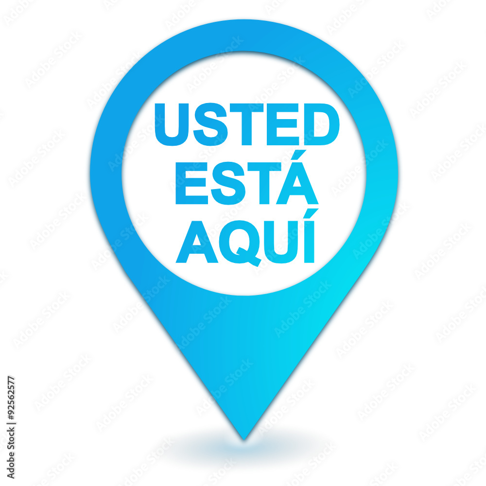 usted está aquí en símbolo de geolocalización bluel usted está aquí en símbolo de geolocalización bluel