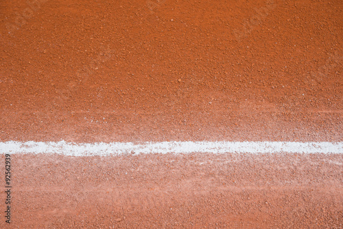 Photography background of a baseball field with a line
