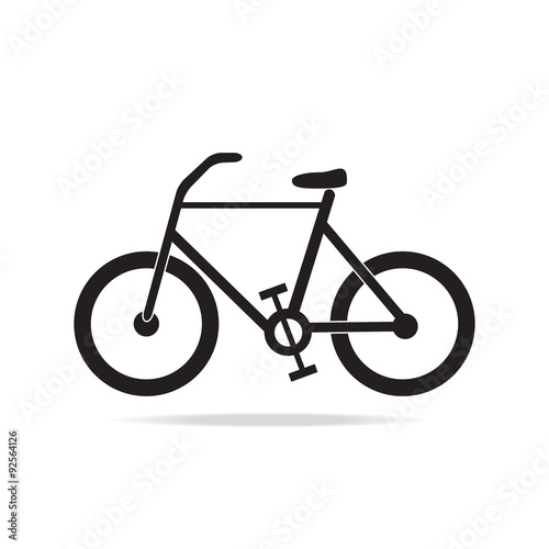 Bicycle sign illustration