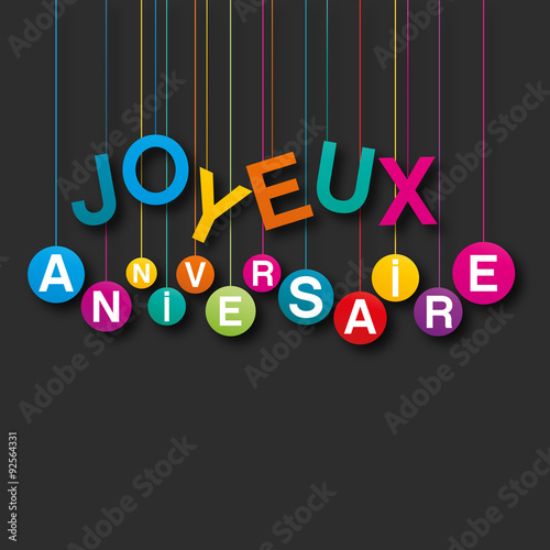 joyeux anniversaire