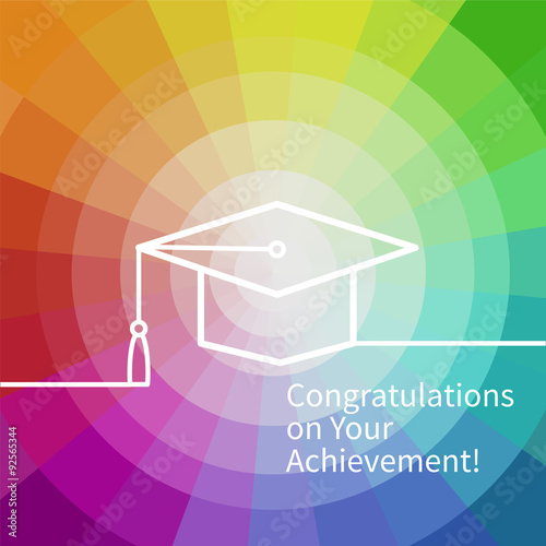 Greeting Card Congratulations Graduate Completion of Studies