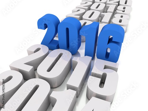 new year 2016 and other years