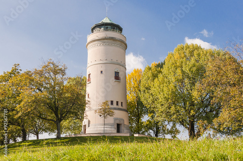 Wallpaper Mural Basel-Stadt, Basel, Stadt, Bruderholz, Wasserturm, Turm, Wasserversorgung, Herbst, Sommer, Schweiz Torontodigital.ca