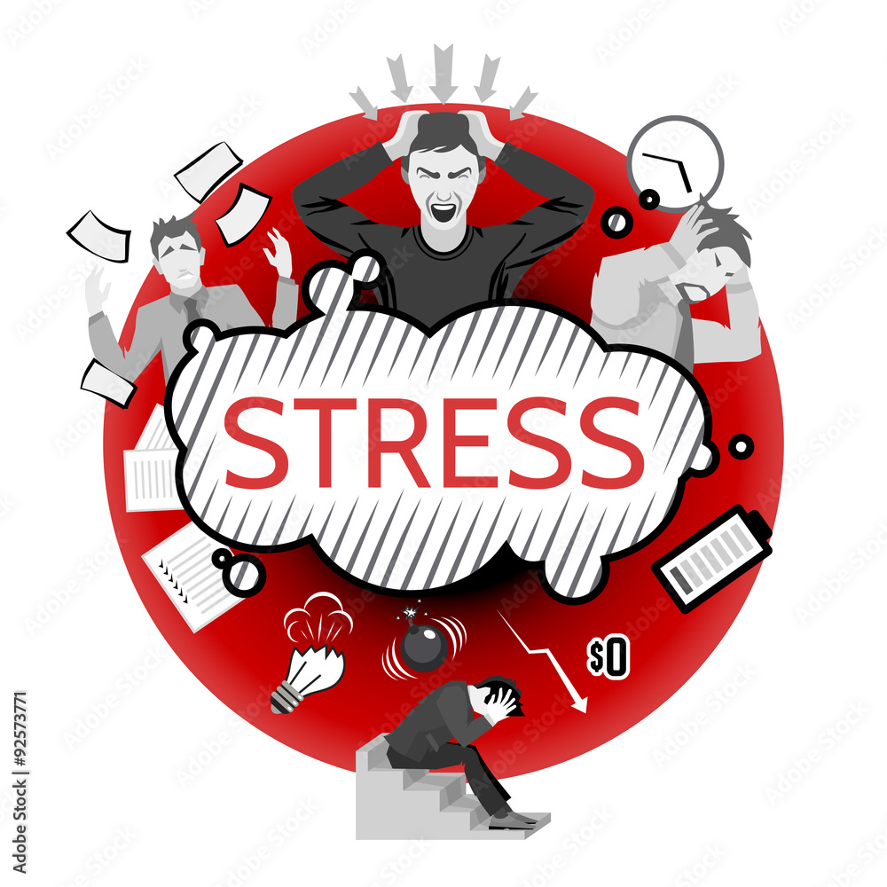 Stress Concept Illustration