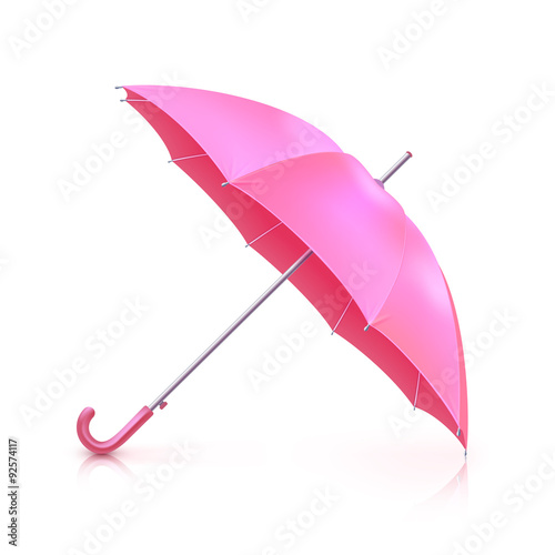Pink Realistic Umbrella