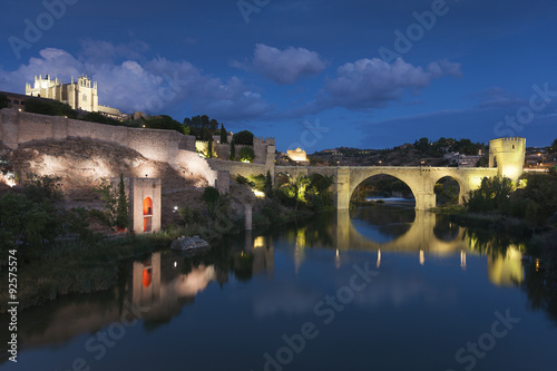 St Martin bridge, Toledo, Castilla la Mancha, Spain