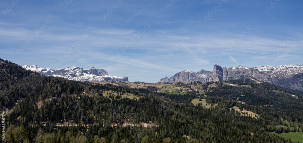 mountains, alpine