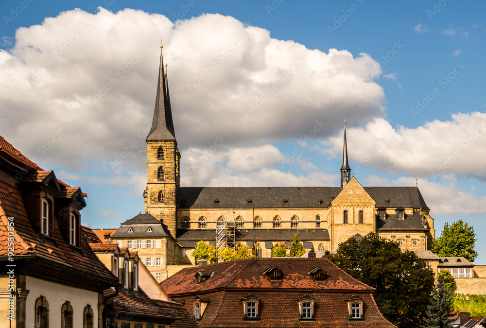 Blick auf Kloster Michelsberg