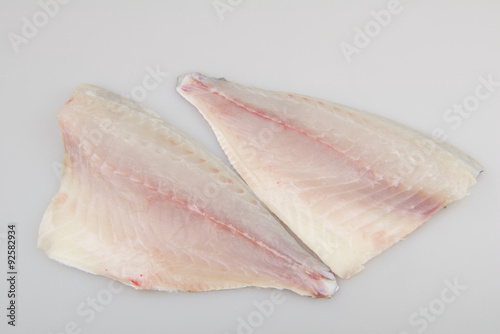 Seabream fish fillets photo