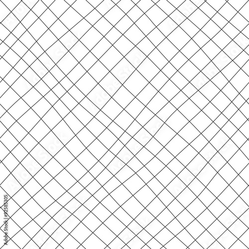 Vector seamless texture. Modern abstract background. The mesh of filaments arranged diagonally.