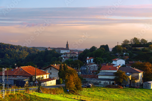 Legutio village in Alava photo