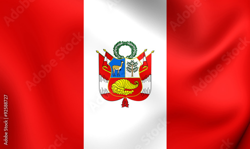 Flag of Peru (war)