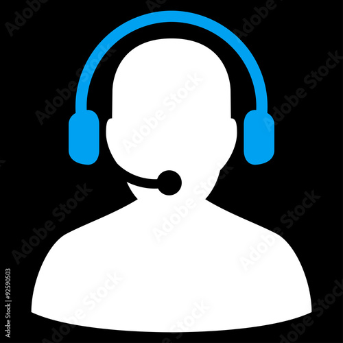 Telemarketing Icon from Commerce Set