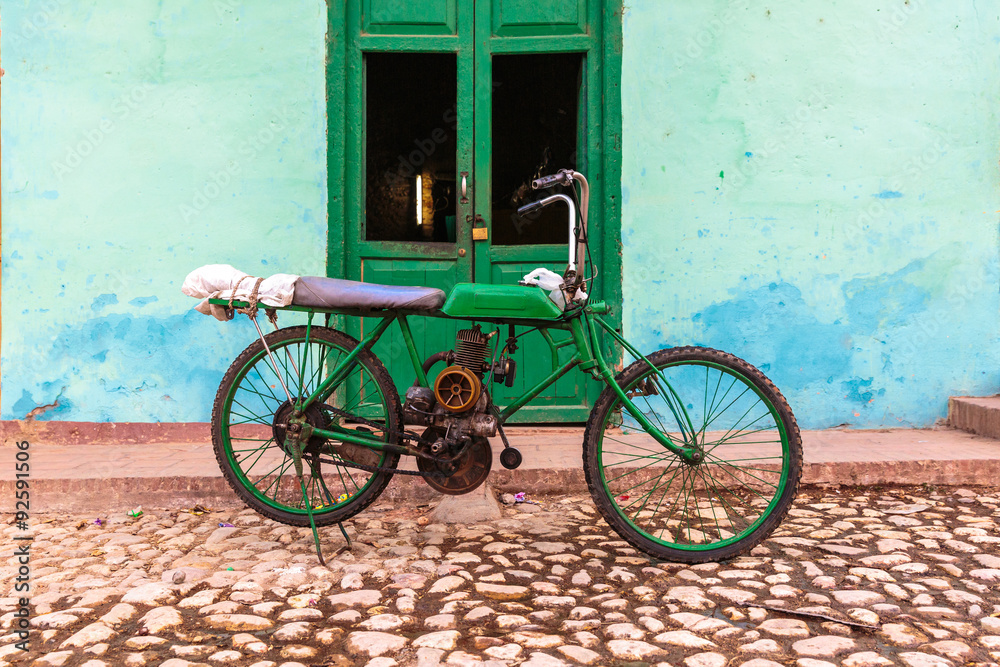 Old Motorbike, Trinidad