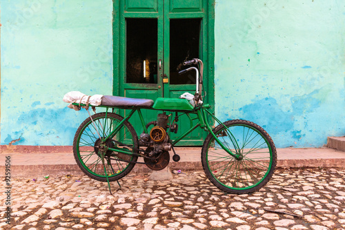 Photography Old Motorbike, Trinidad