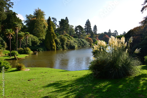 An English country estate in Autumn
