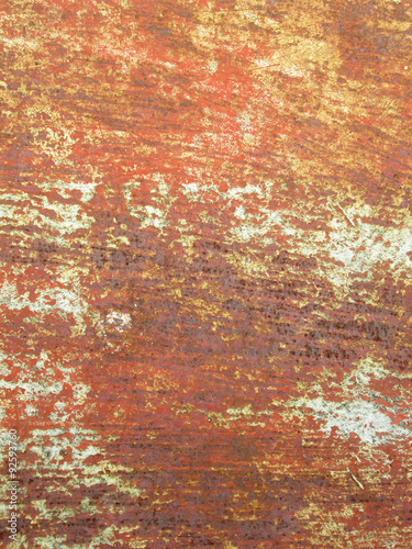 background of rusted metal and paint © srckomkrit
