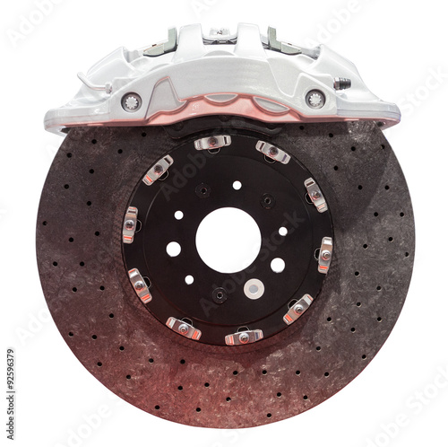 High perfomance automobile braking system photo