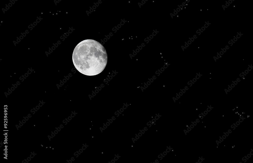 движение луны 