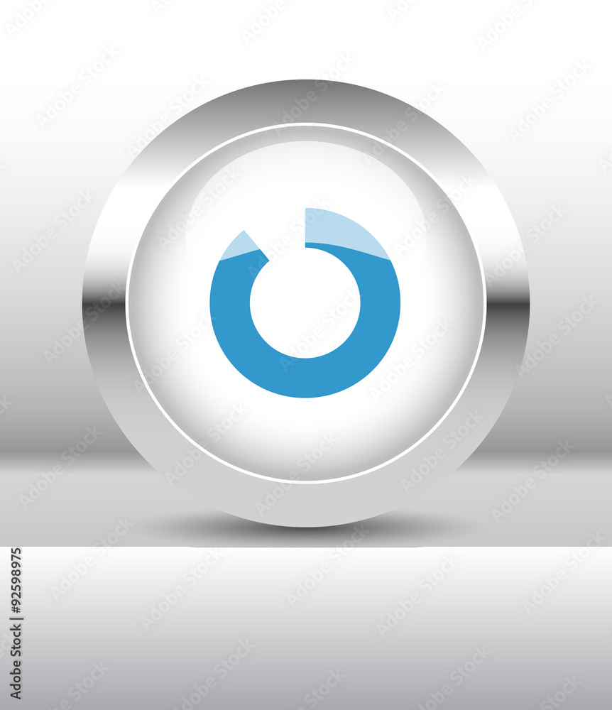 Web button with Load illustration on abstract table Web button with Load illustration on abstract table