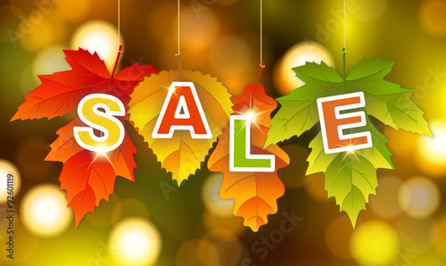 Herbst Hintergrund Sale