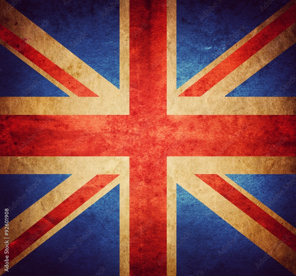 Fototapeta premium grunge flag of England