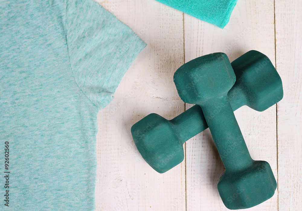 Woman Fitness Workout and Exercise Equipment. Sport, active lifestyle background. Woman Fitness Workout and Exercise Equipment. Sport, active lifestyle background.