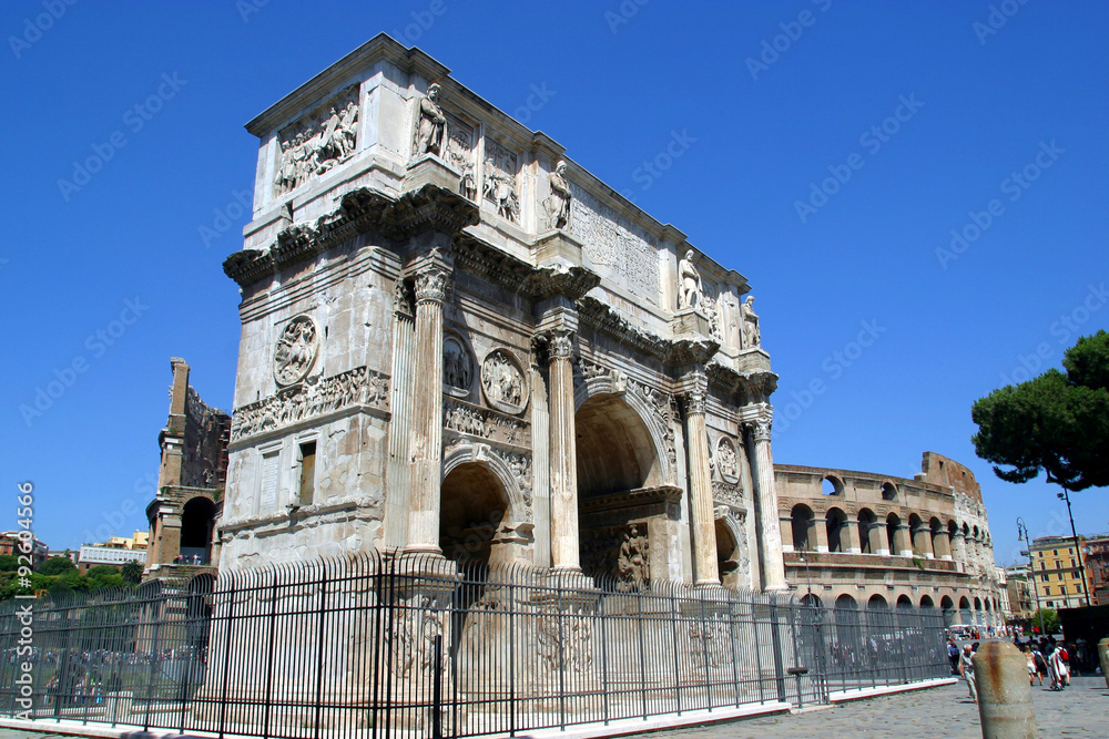 Obraz premium Italia,lazio,Roma, Arco di Costantino.