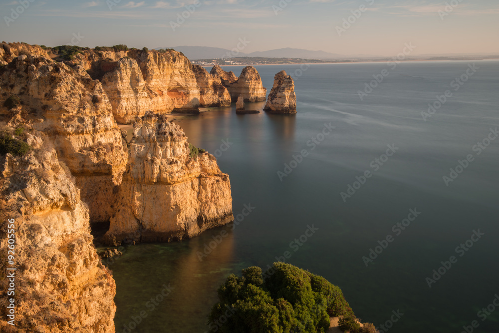 Wunderschöne Küste in der Algarve, Portugal