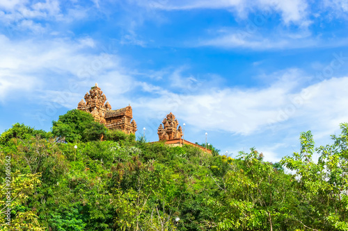 Poklongarai champa temple in Phan Rang city, Vietnam. photo