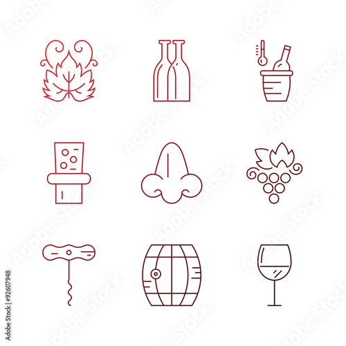Wine Icons